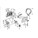 Craftsman 358351202 handle assembly diagram