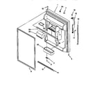 Kenmore 10667997790 refrigerator door diagram