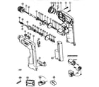 Makita 6011D unit parts diagram