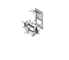 Kenmore 2539751562 window mounting kit diagram