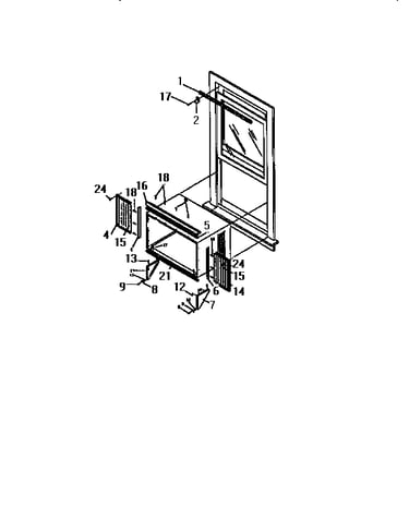Window mounting kit