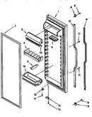 Refrigerator door