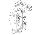 Kenmore 2539366745 cabinet parts diagram