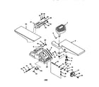 Craftsman 113232240 table infeed assembly diagram