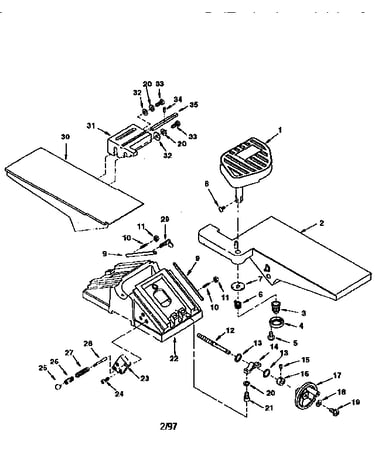 Table infeed assembly
