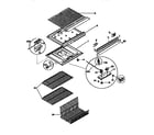 Kenmore 25367800790 shelf assembly diagram