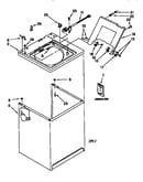 Top and cabinet