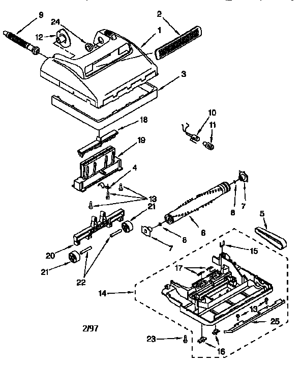 Nozzle and motor