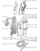 Handle and bag housing