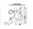 Kenmore 11626512690 hose and attachment diagram
