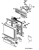 Escutcheon & door assembly