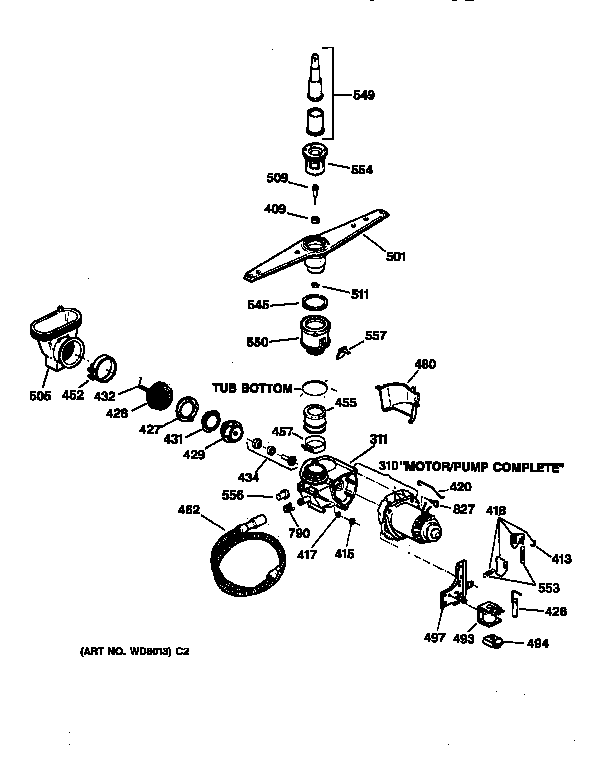 MOTOR PUMP MECHANISM