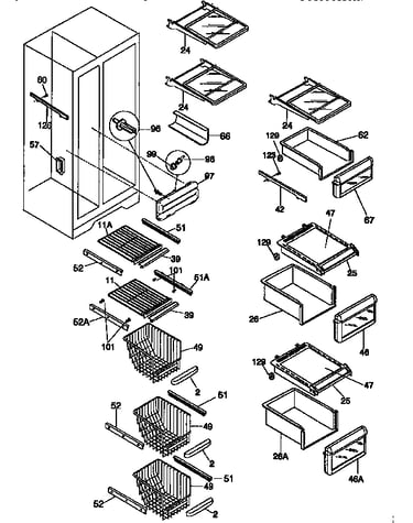 Shelves and accessories