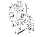 Kenmore 25357685790 cabinet parts diagram