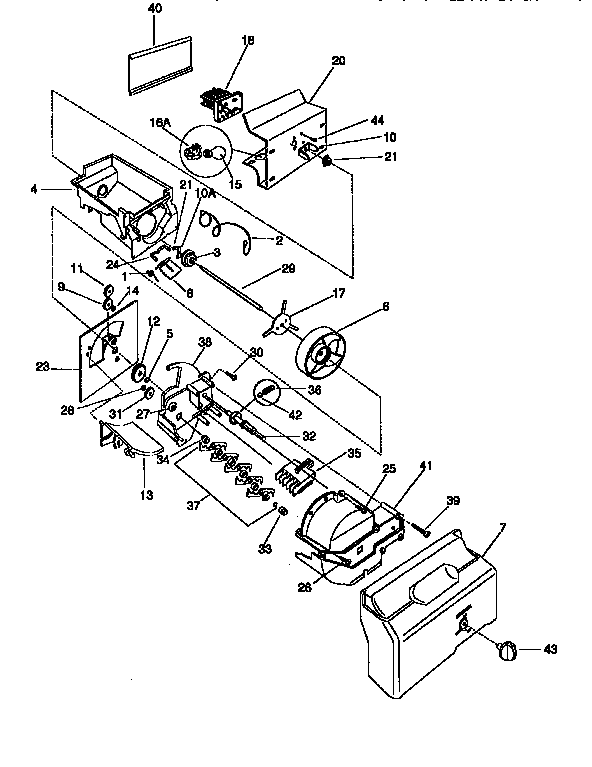 ICE BUCKET/AUGER