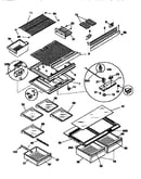 Shelving and drawers