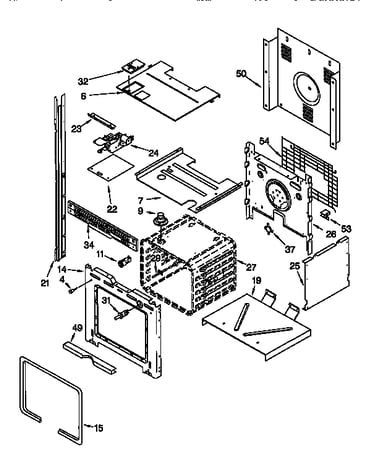 Upper oven