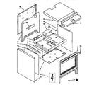 Whirlpool SF378PEWQ1 external oven diagram