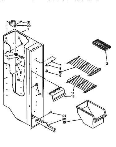 Freezer liner