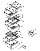 Refrigerator shelf