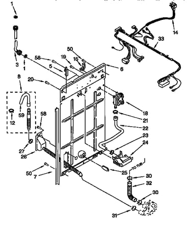 Rear panel