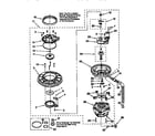 KitchenAid KUDR24SEBL2 pump and motor diagram