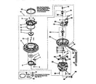 KitchenAid KUDI24SEAL2 pump and motor diagram