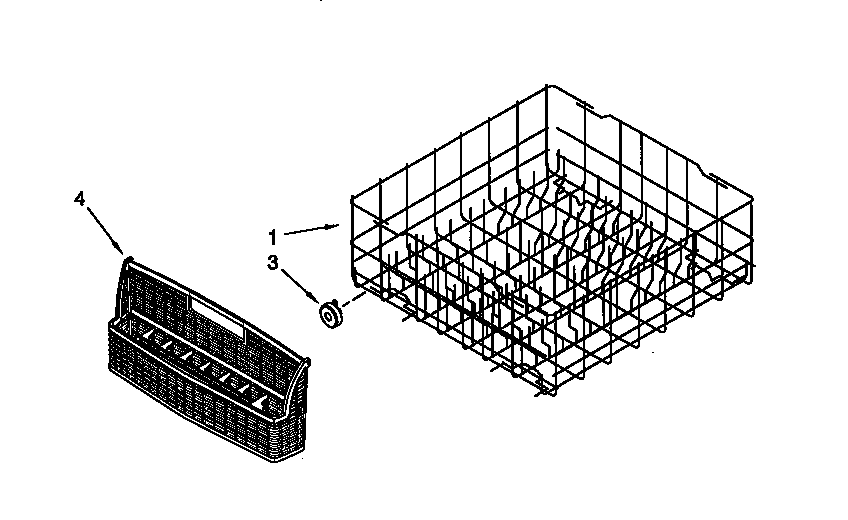 Lower rack
