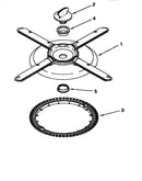Lower washarm and strainer