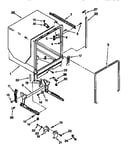 Tub and frame