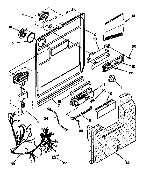 DOOR AND LATCH