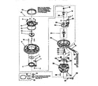 KitchenAid KUDV24SEBL2 pump and motor diagram
