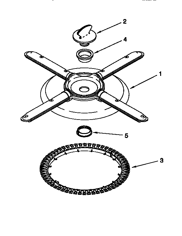 LOWER WASHARM AND STRAINER