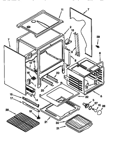 Oven chassis