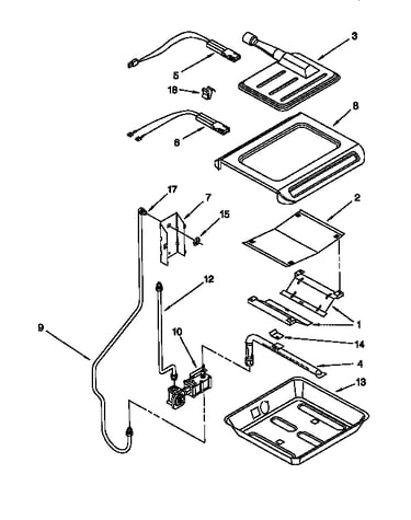 Broiler and oven burner
