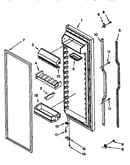 Refrigerator door
