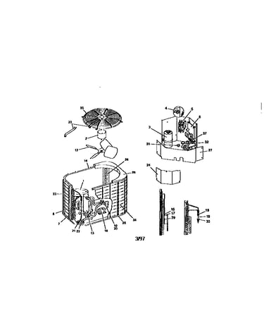 Heat pump-outdoor unit