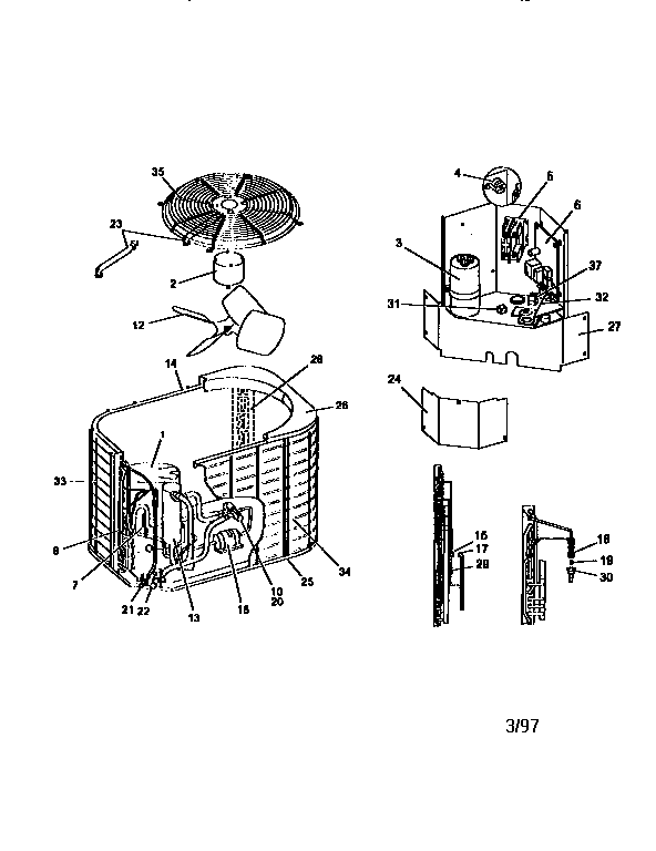 Heat pump-outdoor unit
