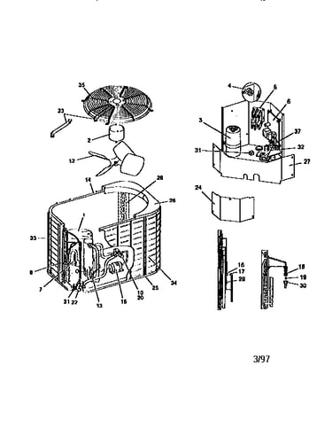 Heat pump-outdoor unit
