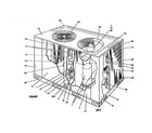 York H1CE150A58B condensing unit diagram