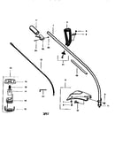 Drive shaft and cutting head