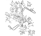 Craftsman 917258691 mower deck diagram