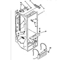 Kenmore 1069555723 refrigerator liner diagram