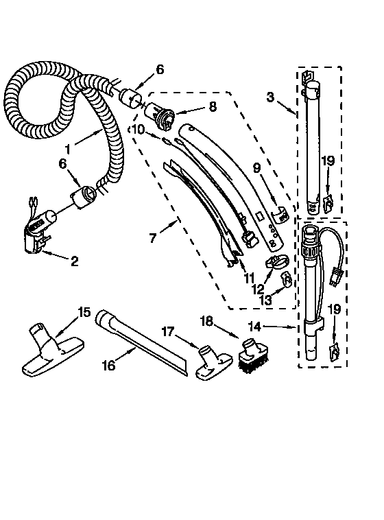 Hose and attachments