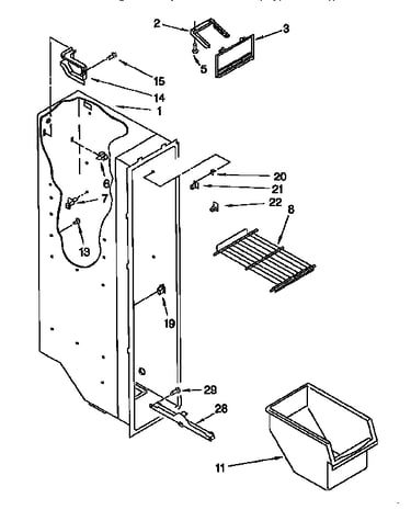 Freezer liner