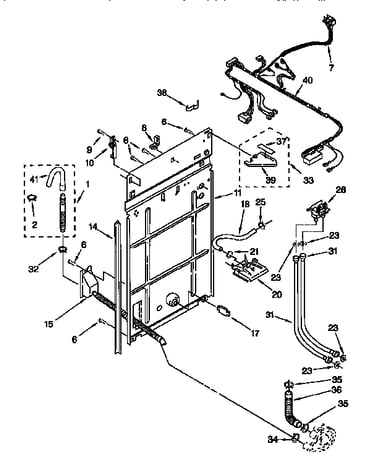 Rear panel