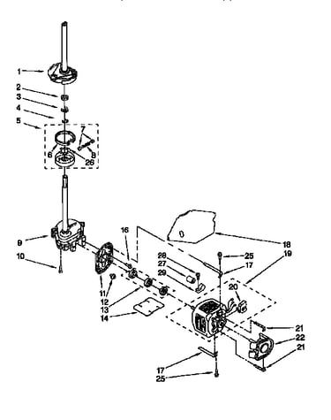 Motor and pump