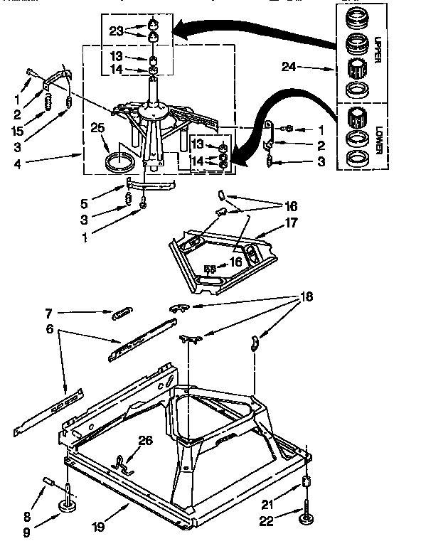 Machine base
