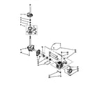 Kenmore 11026892691 motor and pump diagram