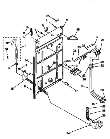 Rear panel